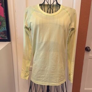 Lululemon Swiftly Tech Long Sleeve Shirt 2.0-Sz 8